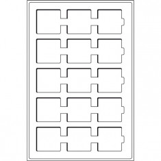 Leuchtturm coli de rezerva 15x ( 50x50mm) / 2buc. un ambalaj