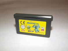 Joc Nintendo Gameboy Advance - Monsters INC. - original foto