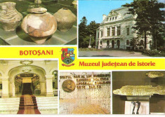 CPI (B3016) BOTOSANI, MUZEUL JUDETEAN DE ISTORIE, MOZAIC, EDITURA MERIDIANE, NECIRCULATA foto