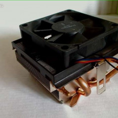Vand Cooler AMD Box cu 4 heatpipes Model 1 754, 939, AM2, Am3, Am3+.Radiator din aluminiu, 4 heat-pipes din cupru. Va rog Cititi conditiile