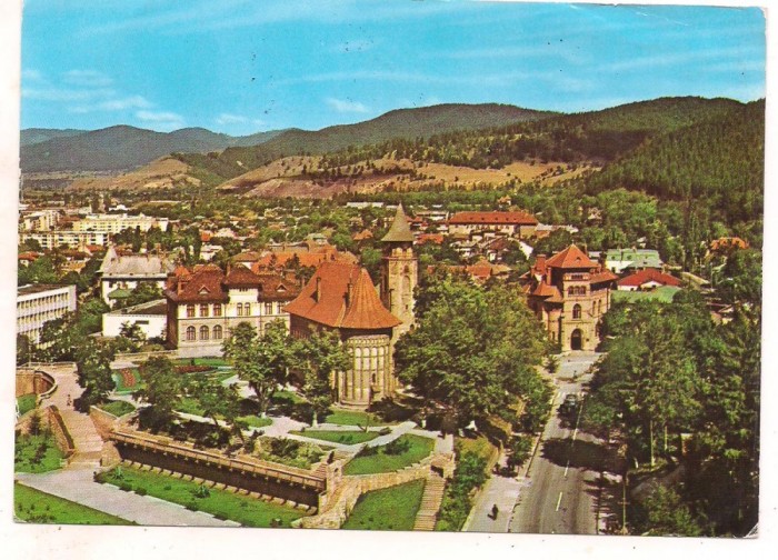 carte postala(ilustrata)-PIATRA NEAMT -VEDERE GENERALA