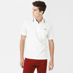 Lacoste regular fit polo with pocket and edging foto