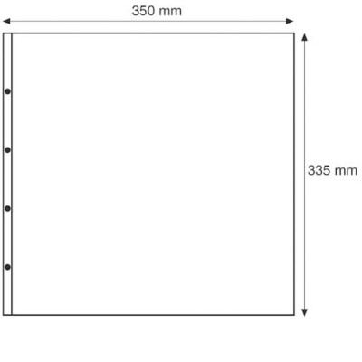 Foi maximum transparent 1C , format 350x355 mm. pentru Bogen - 5 buc. foto