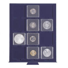 PVC Numis cutie MBS pentru 12 monede ,dimensiune 50mm. foto