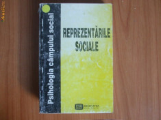 d10 Reprezentarile sociale - psihologia campului social - Adrian Neculau foto