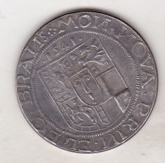 bnk mnd Germania 1/2 Thaler 1541 - REPLICA , cupru argintat foto