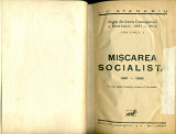 MISCAREA SOCIALISTA 1881-1900 -vol. 1 - I.C. ATANASIU