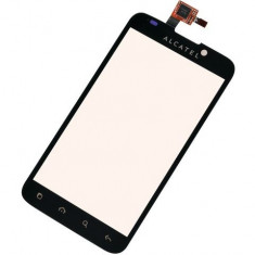 Geam carcasa touchscreen digitizer touch screen Alcatel One Touch Ultra Originala Original Noua Nou foto