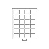 Leuchtturm Cutie MB - PVC pentru 24 monede, dimensiune 42 mm
