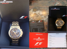 Ceas J.Lemans Sports Formula 1, GP Chrono 5015, editie limitata, nou la cutie foto