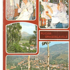 CPI (B3052) RUCAR - DRAGOSLAVELE, MOZAIC, EDITURA OSEDT, CIRCULATA, 1989, STAMPILE, TIMBRU IMPRIMAT