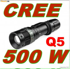 Lanterna cu LED CREE Q5 foto