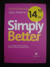 PATRICK BARWISE, SEAN MEEHAN - SIMPLY BETTER foto