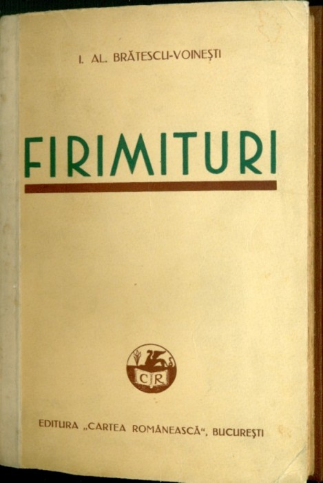 FIRIMITURI - I.AL.BRATESCU-VOINESTI