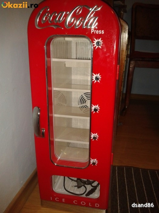 Mini frigider coca cola retro vending machine