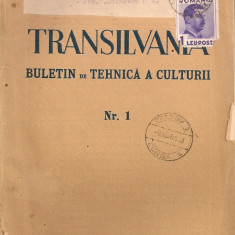 Transilvania ( buletin de tehnica a culturii ) - Anul 69, Nr. 1, 1938