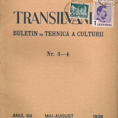 Transilvania ( buletin de tehnica a culturii ) - Anul 69, Nr. 3 - 4, 1938