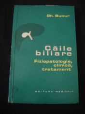 GH. BUCUR - CAILE BILIARE * FIZIOPATOLOGIE, CLINICA, TRATAMENT {1971} foto
