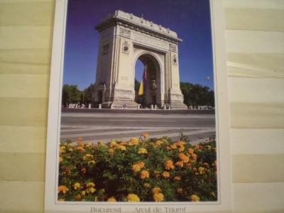 ROMANIA - BUCURESTI - ARCUL DE TRIUMF - NECIRCULATA. foto