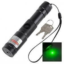 Laser / Lasere Pointer Verde Foarte puternic 532 nm cu un capat - efect 3 D - Cutie si baterii incluse FACTURA SI GARANTIE 12 Luni foto