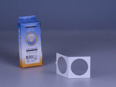 Cartonase lipesti pentru monede dimensiune 53mm. - 25 buc. in cutie foto