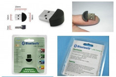 Adaptor bluetooth USB - MINI ADAPTOR BLUETOOTH PC foto