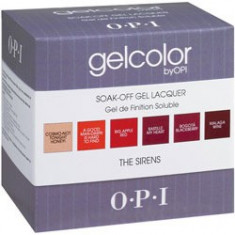 OPI Gelcolor / Uv Gel Color/ Kit OPI Gelcolor gama The Sirens / OPI SOak Off gelcolor profesional foto