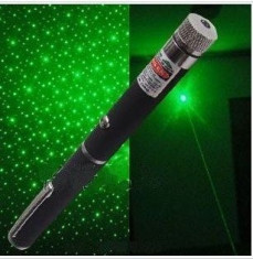 Laser / Lasere Pointer Verde 500mW 532 nm cu in capat efect 3 D - Cutie si baterii incluse FACTURA SI GARANTIE 12 Luni foto