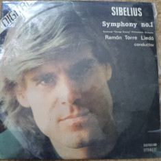 sibelius simfonia nr. 1 in mi minor op 39 disc vinyl lp muzica clasica ECE 03677