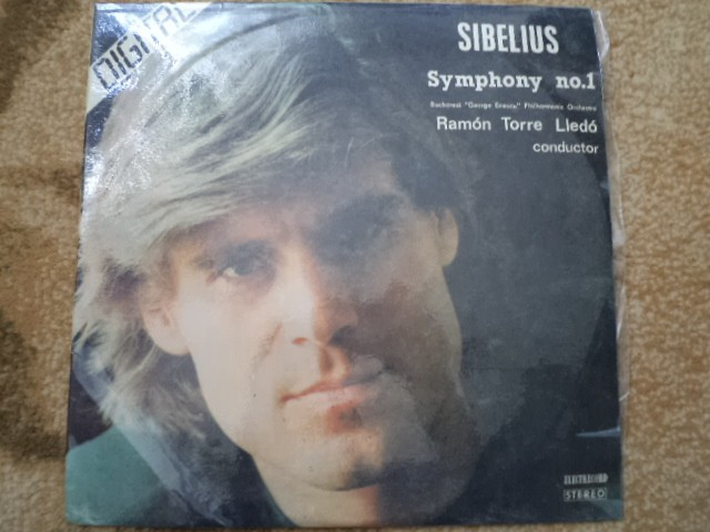 sibelius simfonia nr. 1 in mi minor op 39 disc vinyl lp muzica clasica ECE 03677