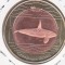 bnk mnd North Pole 10 ruble 2012 unc, fauna , bimetal
