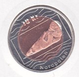 Bnk mnd North Pole 10 Coroane 2012 unc, fauna , bimetal, Europa
