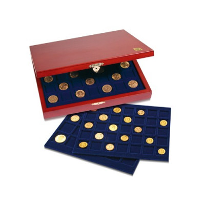 Kassette de monede MIX avec 3 table - Holz Box SAFE foto