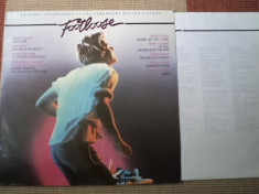 footloose soundtrack disc vinyl muzica movie film pop rock lp holland texte 1984 foto