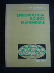 GR. TEODOROVICI - EPIDEMIOLOGIA BOLILOR TRANSMISIBILE foto