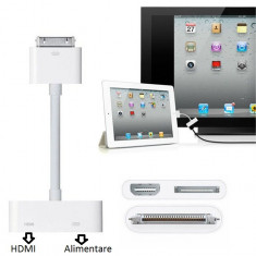 Cablu adaptor HDMI Apple iPhone 4 / 4S iPad 2 3 foto