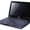Mini Laptop Acer Aspire One LED Win7 ULTIMATE Intel dualcore 2x1.6Ghz 2Gb RAM HDD 160Gb stare foarte buna ultrarapid Acer One
