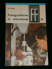 GHEORGHE MOHAN - Fotografierea la microscop - microfotografia (colectia Foto Film nr.35) foto
