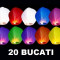 Set 20 Lampioane zburatoare colorate sky lanterns Nunti Botezuri Petreceri