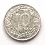 SPANIA 10 CENTIMOS 1959 FRANCO Aluminum, 18 mm - 2 **, Europa