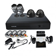 Sistem supraveghere video 2014 - 4CH DVR KIT-1 - Oferta Pret si Transport Gratuit !!! foto