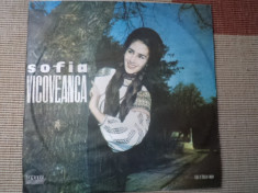 SOFIA VICOVEANCA cantec vechi de catanie disc vinyl lp muzica populara folclor foto