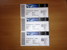 2 bilete UEFA CHAMPIONS LEAGUE 2013-2014, Steaua Bucuresti-Chelsea Londra 01.10.2013, Peluza II, Inel 1, Sector 107, Rand 20 foto