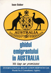 GHIDUL EMIGRANTULUI IN AUSTRALIA de IOAN GABOR foto