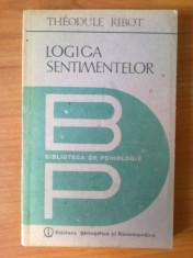 m Theodule Ribot - Logica sentimentelor foto