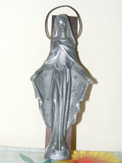 Statuie bronz, fecioara Maria din 1830. De colectie. 300 euro foto