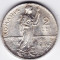 5) 2 LEI 1914,argint,muchia rotunjita,monetaria Hamburg