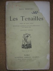 Paul Hervieu - Les Tenailles (teatru, in limba franceza)