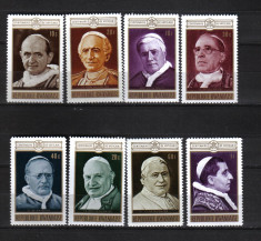 = . REP. RWANDA - 100 DE ANI VATICAN, MI 431-438 MNH foto