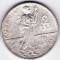 10) 2 LEI 1914,argint,muchia rotunjita,monetaria Hamburg